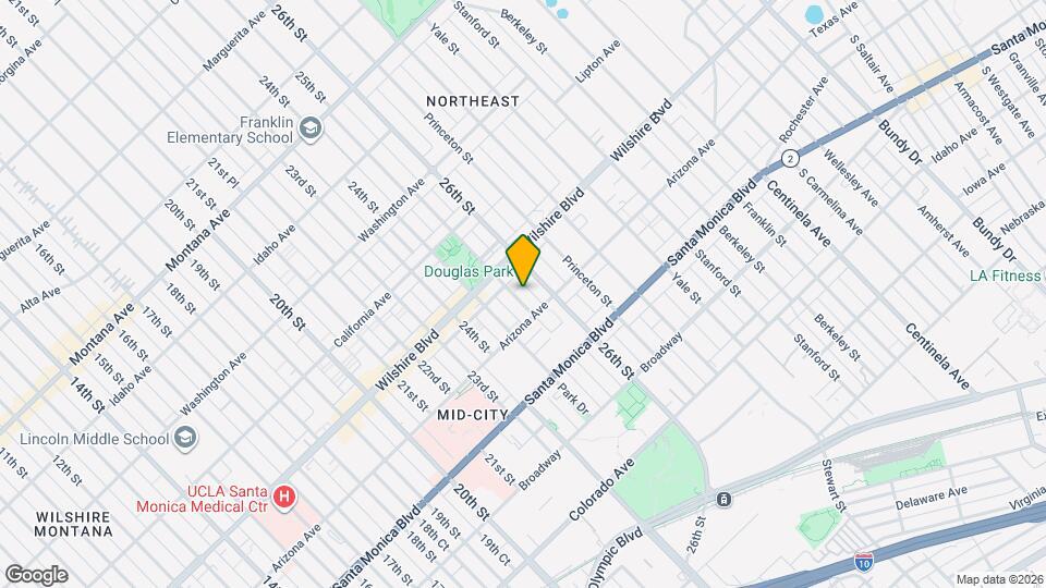 1237 25th St, Unit B Mapa y Detalles de la Ubicación