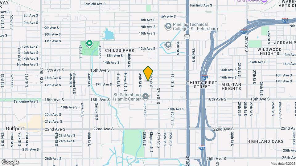 3819 17th Ave S Map and Location Details