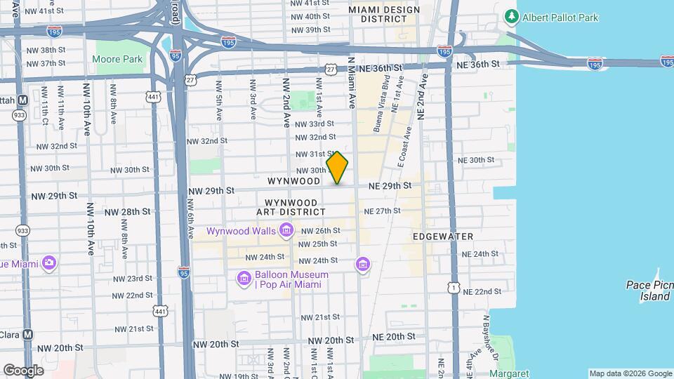 60 NW 29th St, Unit 1120 Mapa y Detalles de la Ubicación