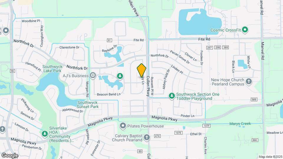 3326 Lakeway Ln Map and Location Details