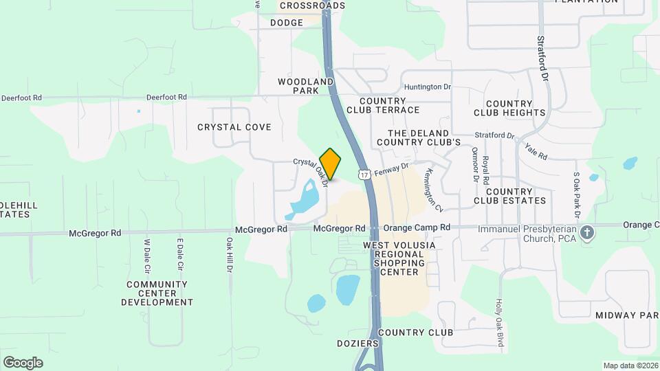 174 Crystal Oak Dr Map and Location Details