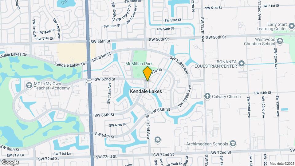 6246 SW 131st Pl Map and Location Details