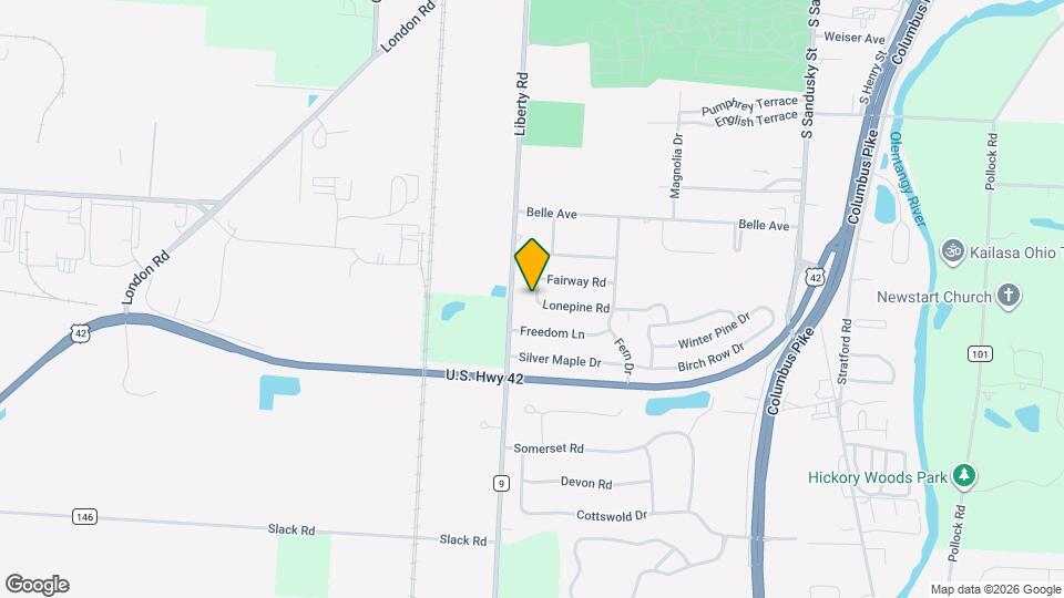 738 Holly Rd Map and Location Details