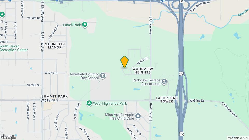 5707 S Yukon Ave Map and Location Details
