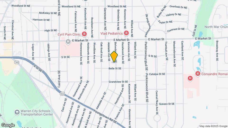 364 SE Belvedere Ave Map and Location Details