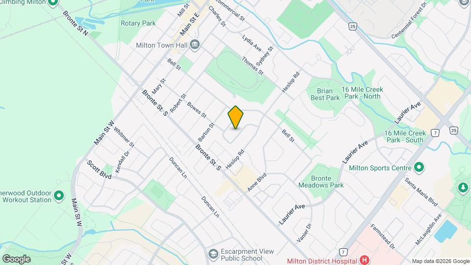 279 Elmwood Crescent Map and Location Details