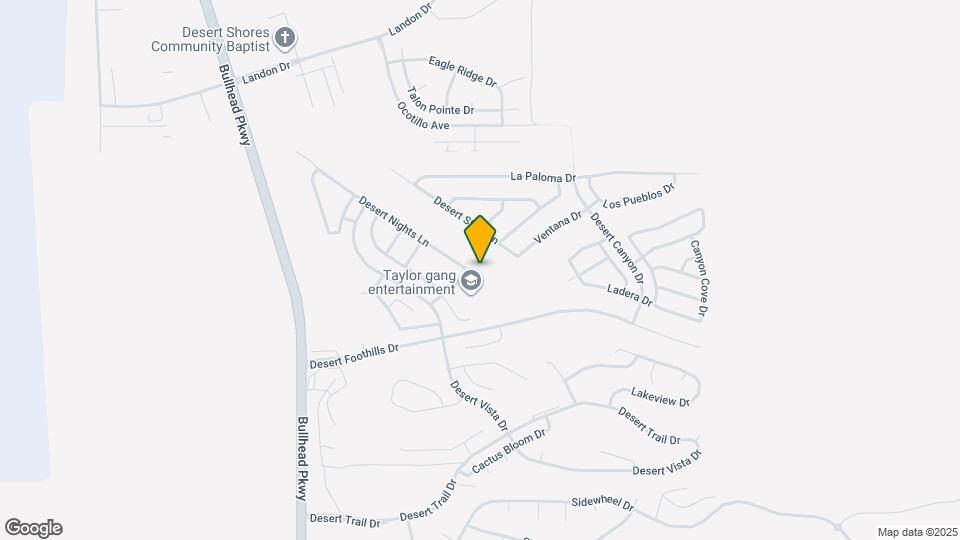 1116 Desert Nights Ln Map and Location Details