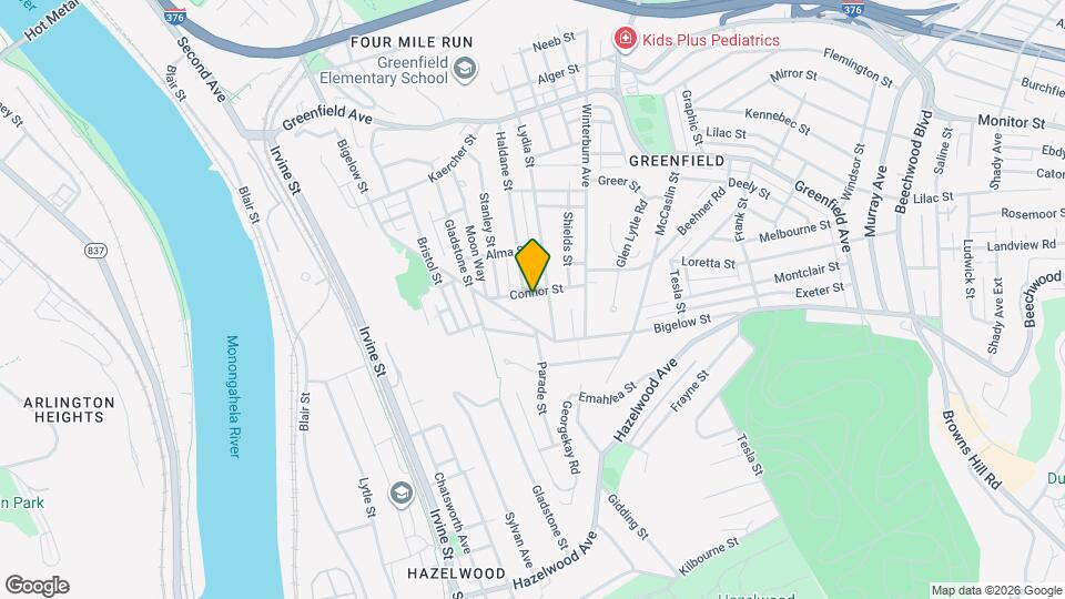 346 Connor St Map and Location Details