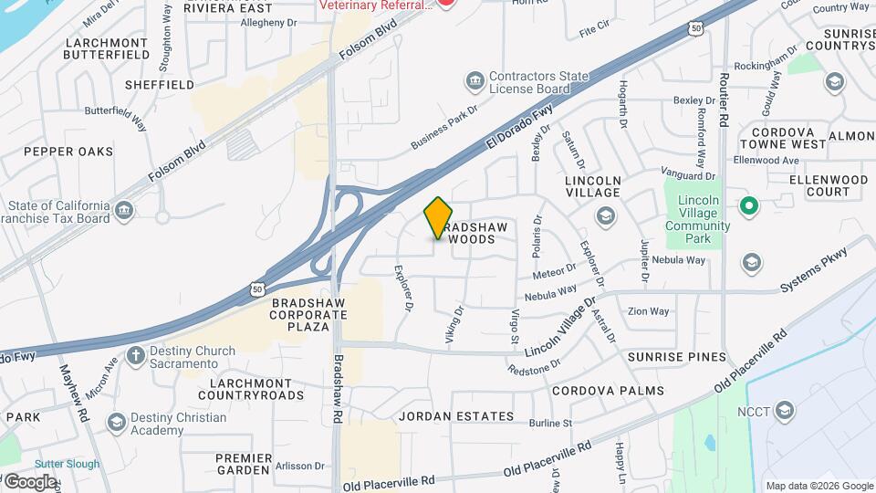 3337 Union Springs Way Map and Location Details