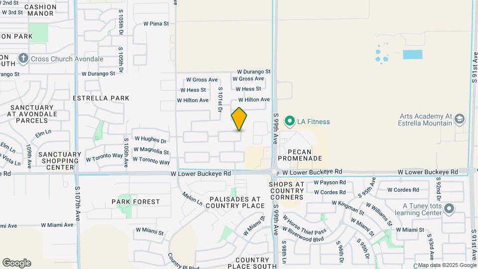 10021 W Hammond Ln Map and Location Details