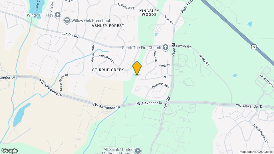 1803 Raj Dr Map and Location Details