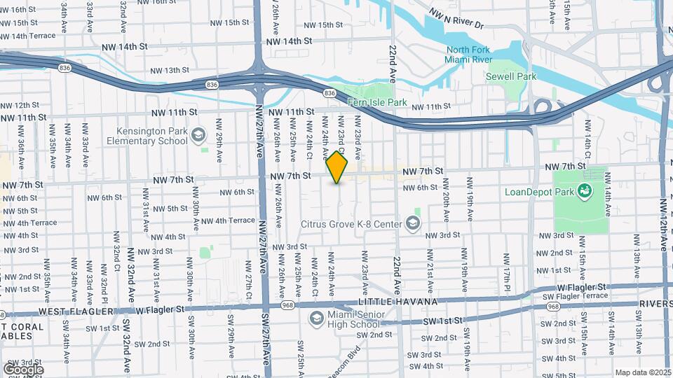 600 NW 23rd Pl-Unit -600 Map and Location Details