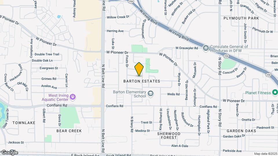 3206 McCollum St Map and Location Details