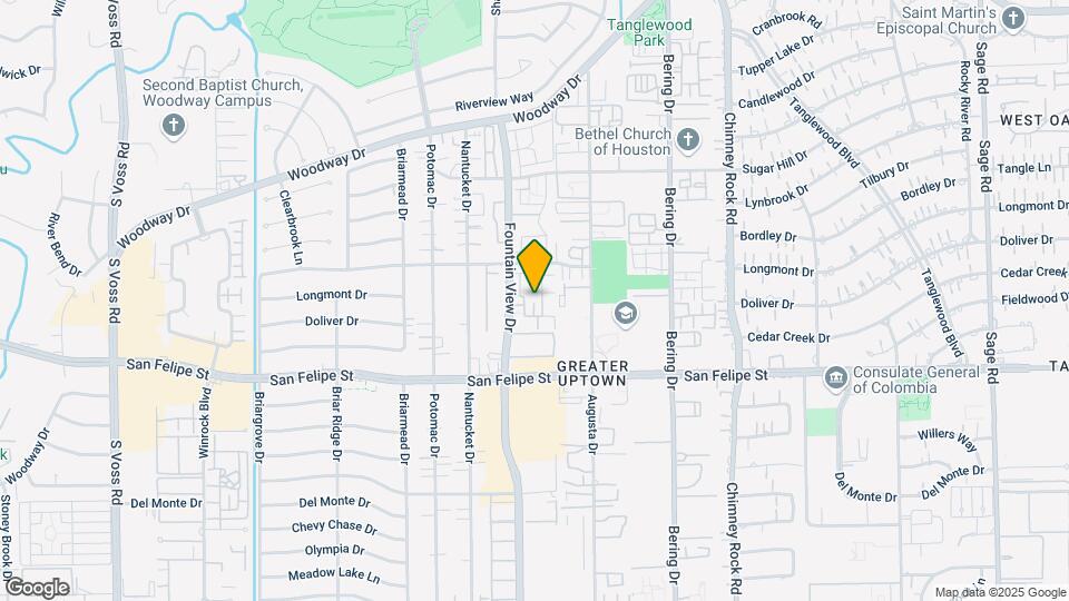 5813 Doliver Dr Map and Location Details