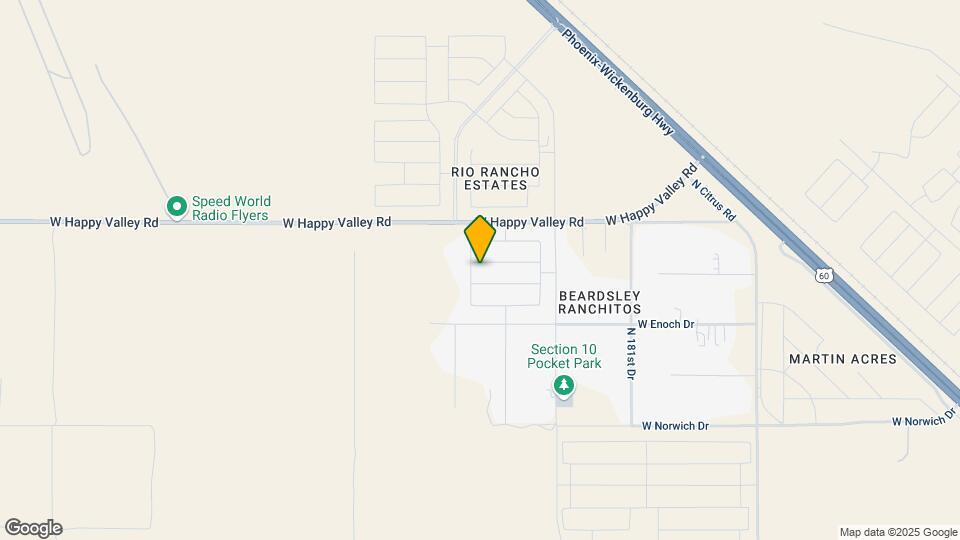 18457 W Faye Way Map and Location Details