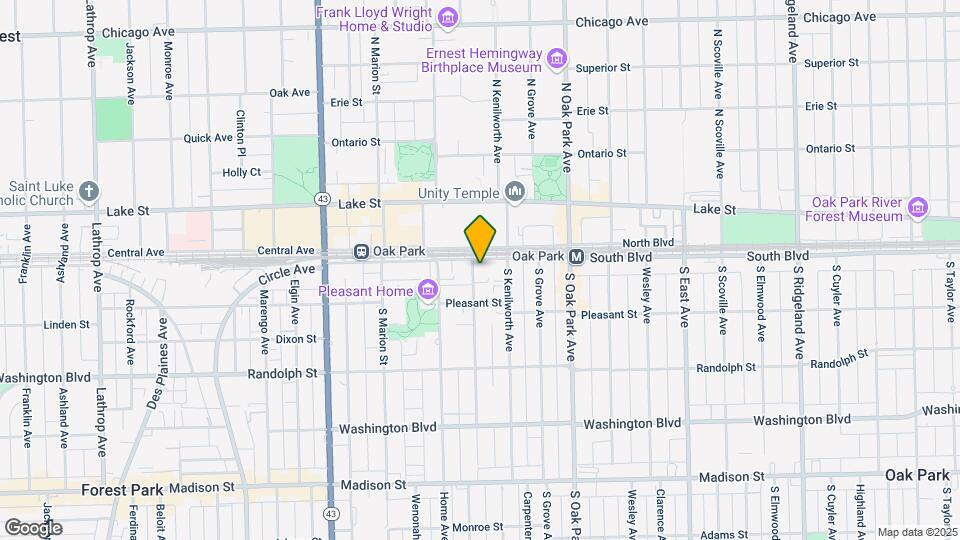 108 Clinton Ave Mapa y Detalles de la Ubicación