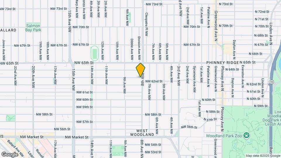 6249 8th Ave NW Mapa y Detalles de la Ubicación