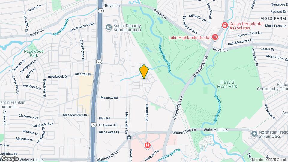 8218 Laflin Ln Map and Location Details