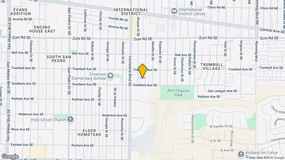 631 Chama St SE Map and Location Details