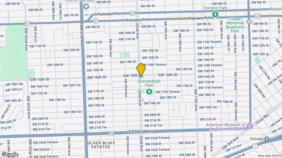 2195 SW 16th Ter Map and Location Details