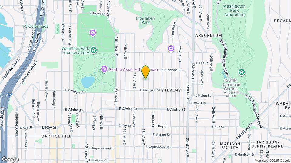 1126 18th Ave E Map and Location Details