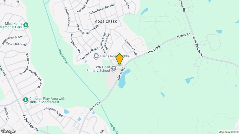 9598 Walkers Glen Dr NW Map and Location Details