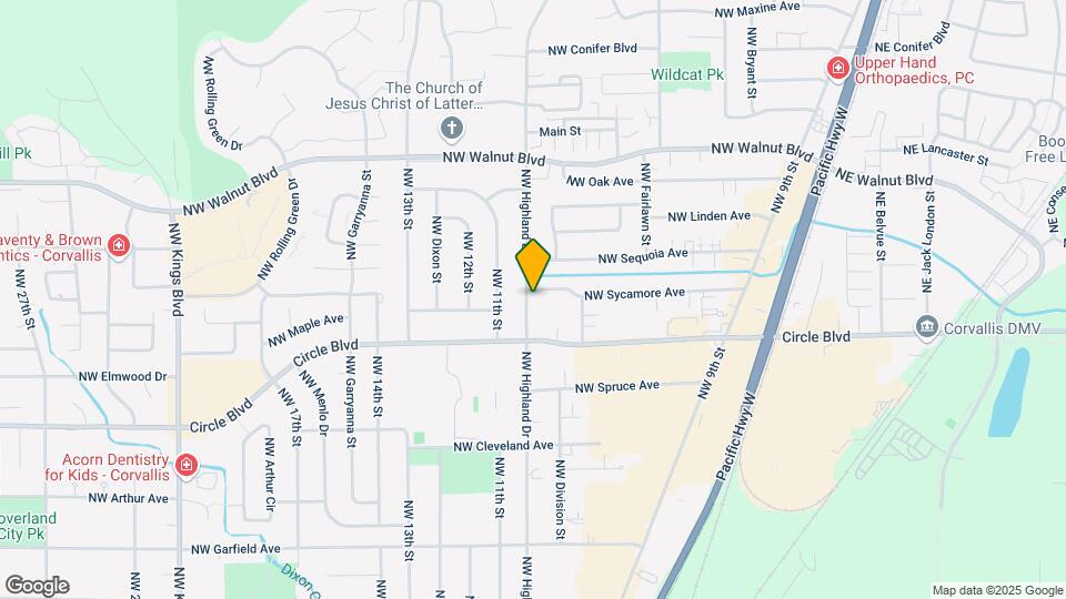 2205-2215 NW Highland Dr Map and Location Details