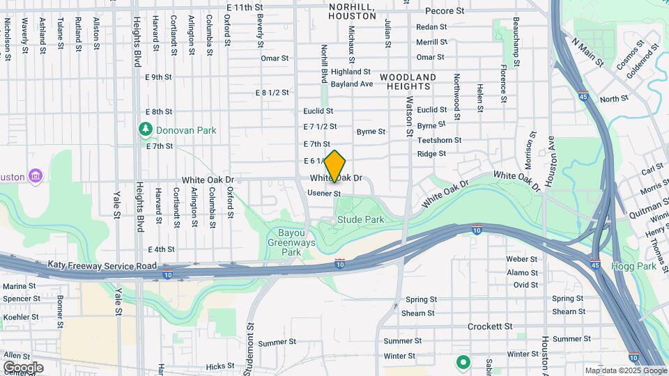 1029 Usener St Map and Location Details