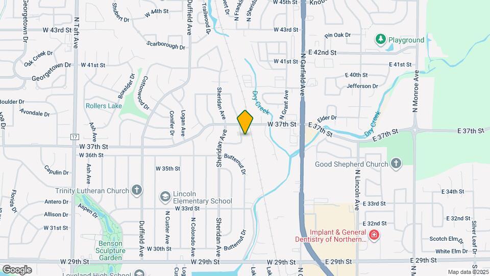 3644 Butternut Dr Map and Location Details