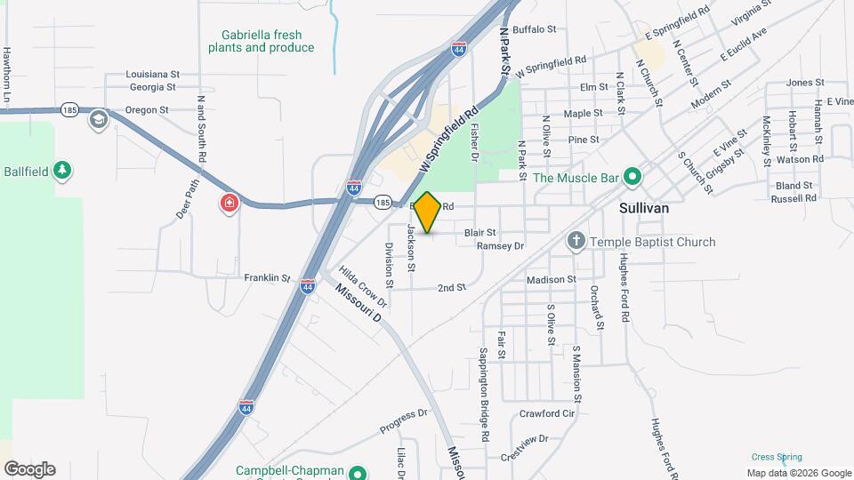 610-620 Blair St Map and Location Details