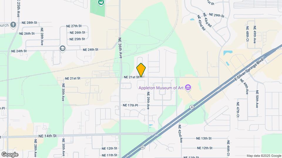 3852 NE 19th Street Cir Map and Location Details