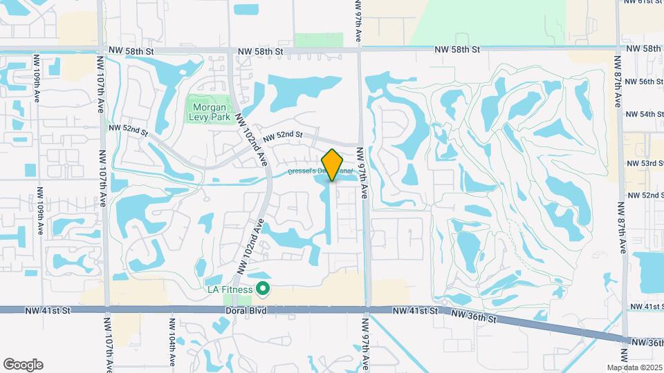 4982 NW 97th Pl Map and Location Details