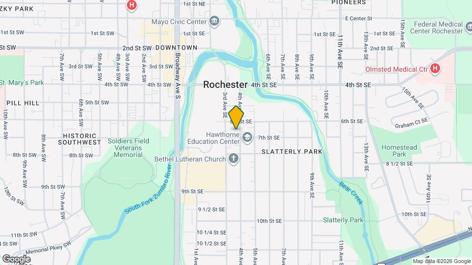 619 4th Ave SE Map and Location Details