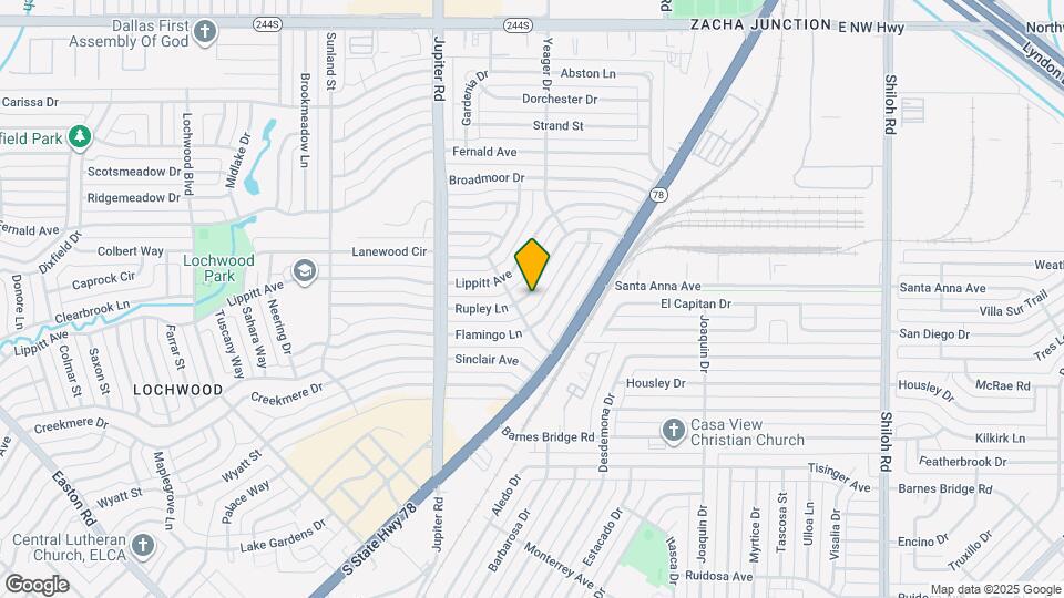 11612 Rupley Ln Map and Location Details