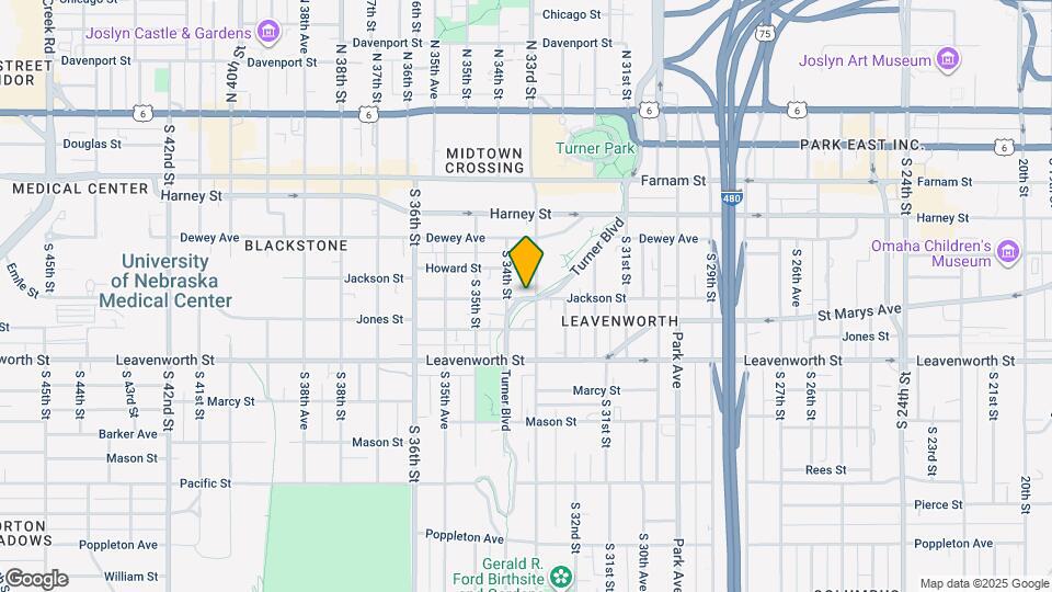 3310 Jackson St Map and Location Details