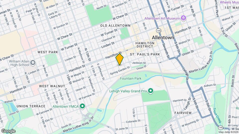 1048 Walnut St Mapa y Detalles de la Ubicación