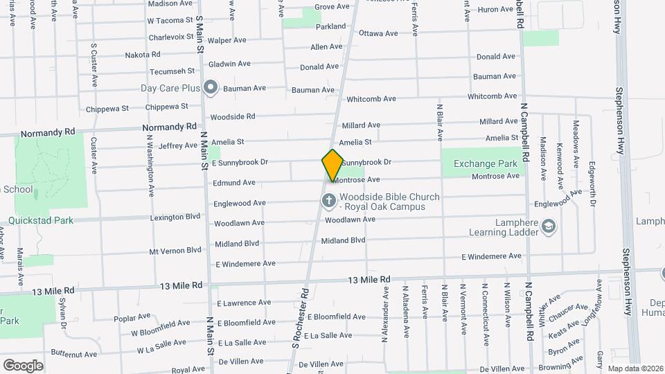 510 Montrose Ave Map and Location Details