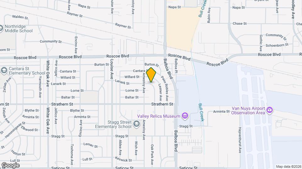8155 Genesta Ave Mapa y Detalles de la Ubicación