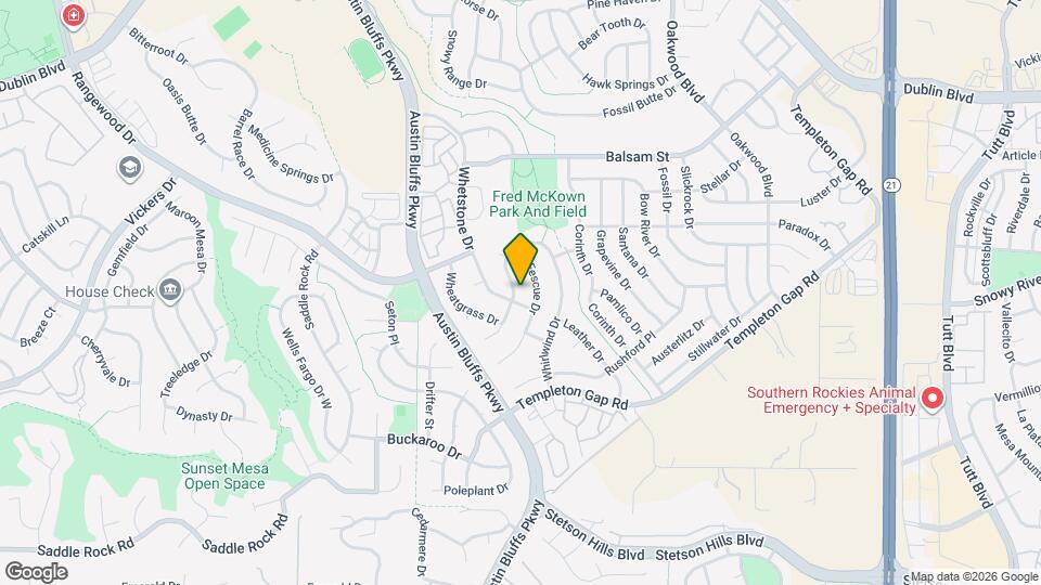 6302 Whirlwind Dr Map and Location Details