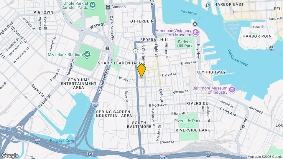 5 W West St, Unit B Map and Location Details