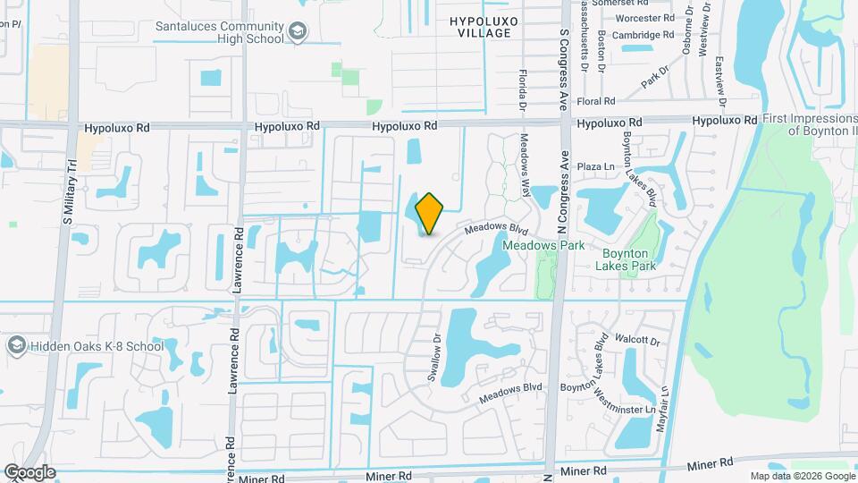 1629 Meadows Cir W, Unit 1629 Mapa y Detalles de la Ubicación