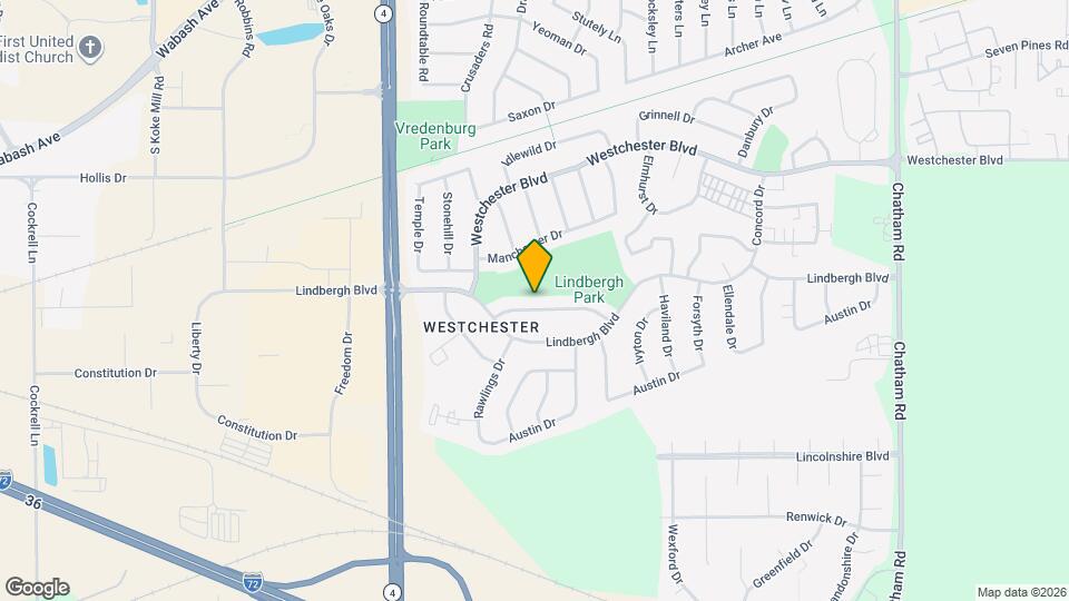 2541 Winfield Dr Map and Location Details