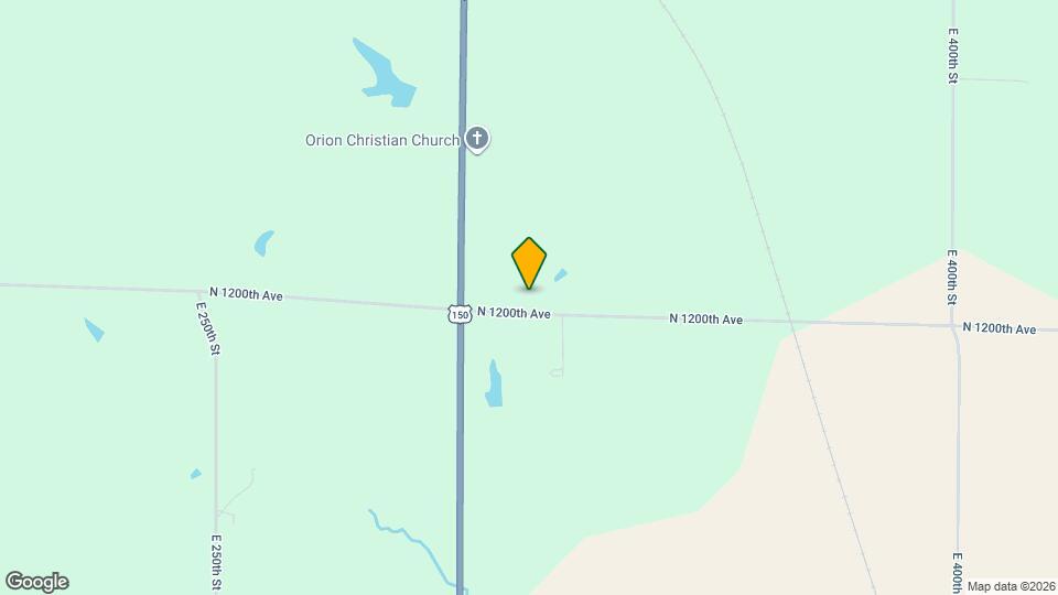 3122 N 1200th Ave Map and Location Details