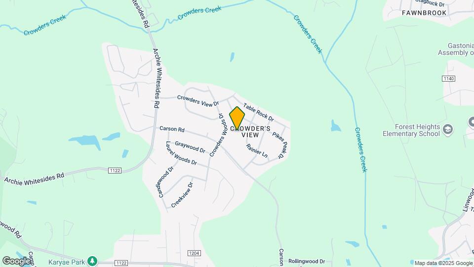 3419 Catskill Ct Map and Location Details