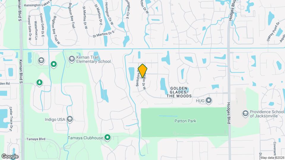 2444 Bentwater Dr W Map and Location Details