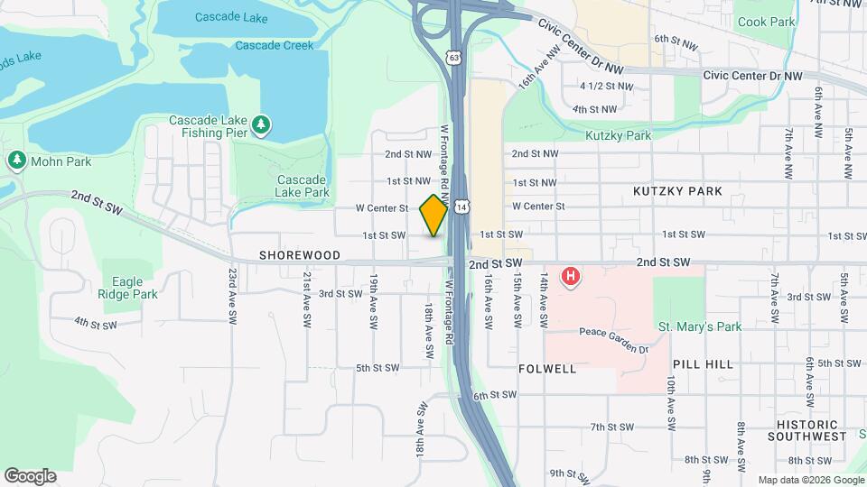 1728 1st St SW Map and Location Details