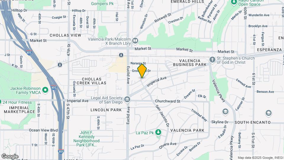 249 San Jacinto Dr Map and Location Details