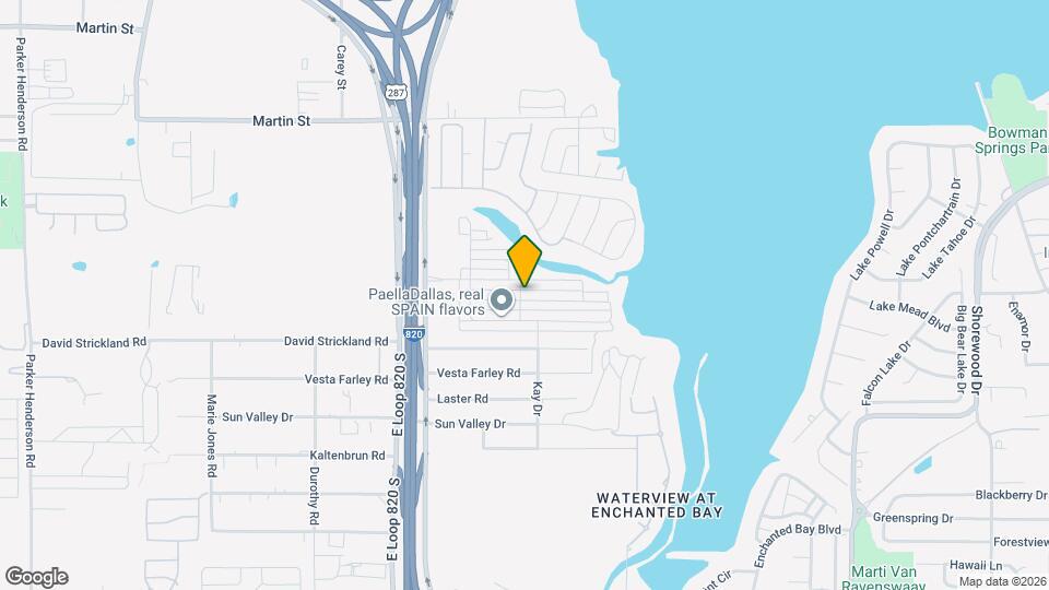 Legend Homes at Enchanted Bay Mapa y Detalles de la Ubicación