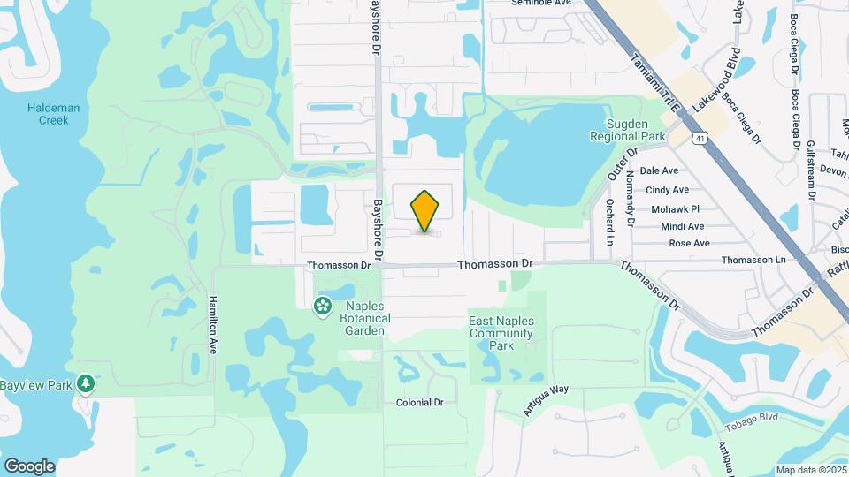 4621 Bayshore Dr Map and Location Details