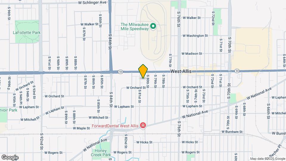 1438 S 81st St Map and Location Details
